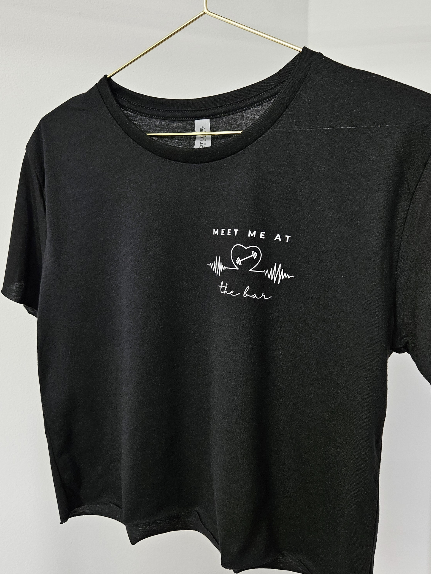 Meet me at the Bar/ Crop T-shirt