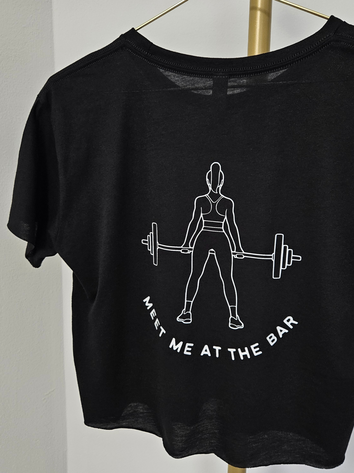 Meet me at the Bar/ Crop T-shirt