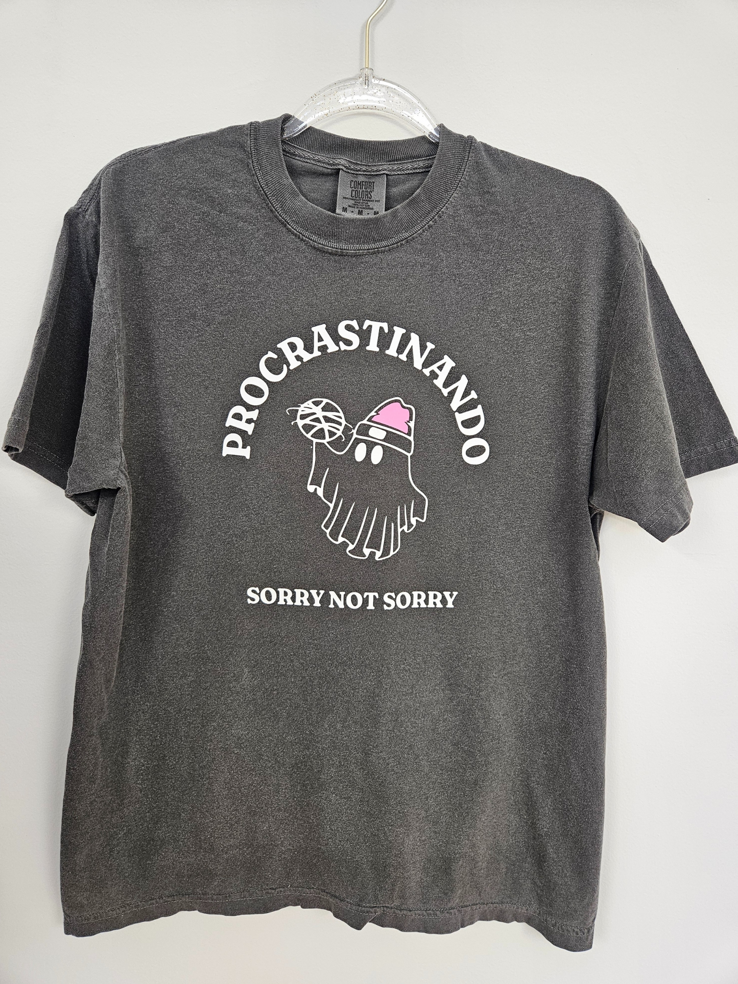 Procrastinando/ Sorry not Sorry /Unisex Heavyweight T-Shirt