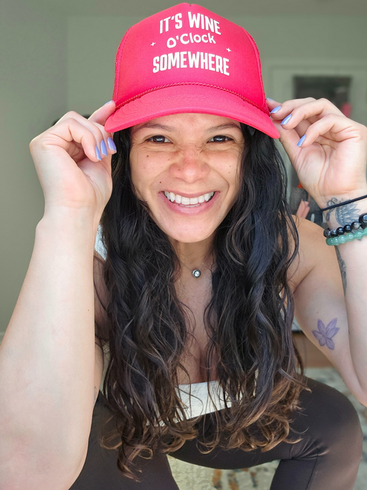 Wine O' Clock / Trucker Hat